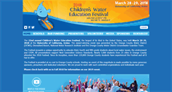Desktop Screenshot of childrenwaterfestival.com